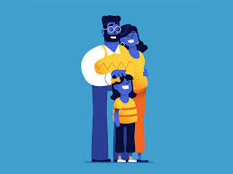 Happy Family by Chris Koelsch on Dribbble