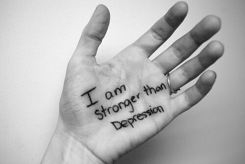 You are stronger than depression hence you can defeat it